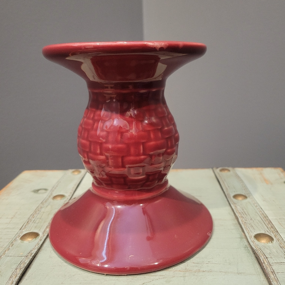 Longaberger candle holder